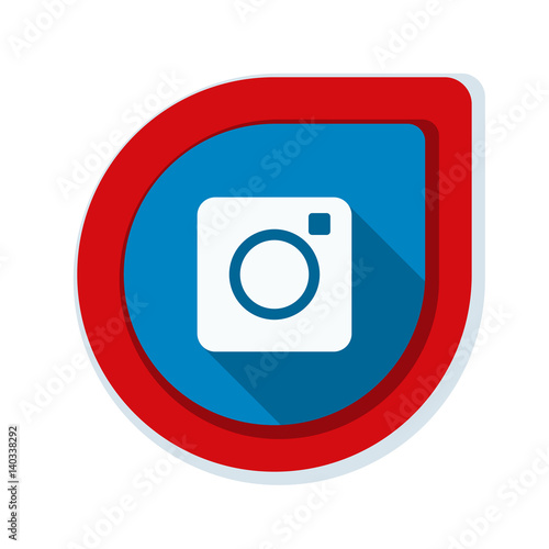 Photo Camera button illustration