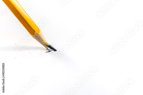 Broken pencil