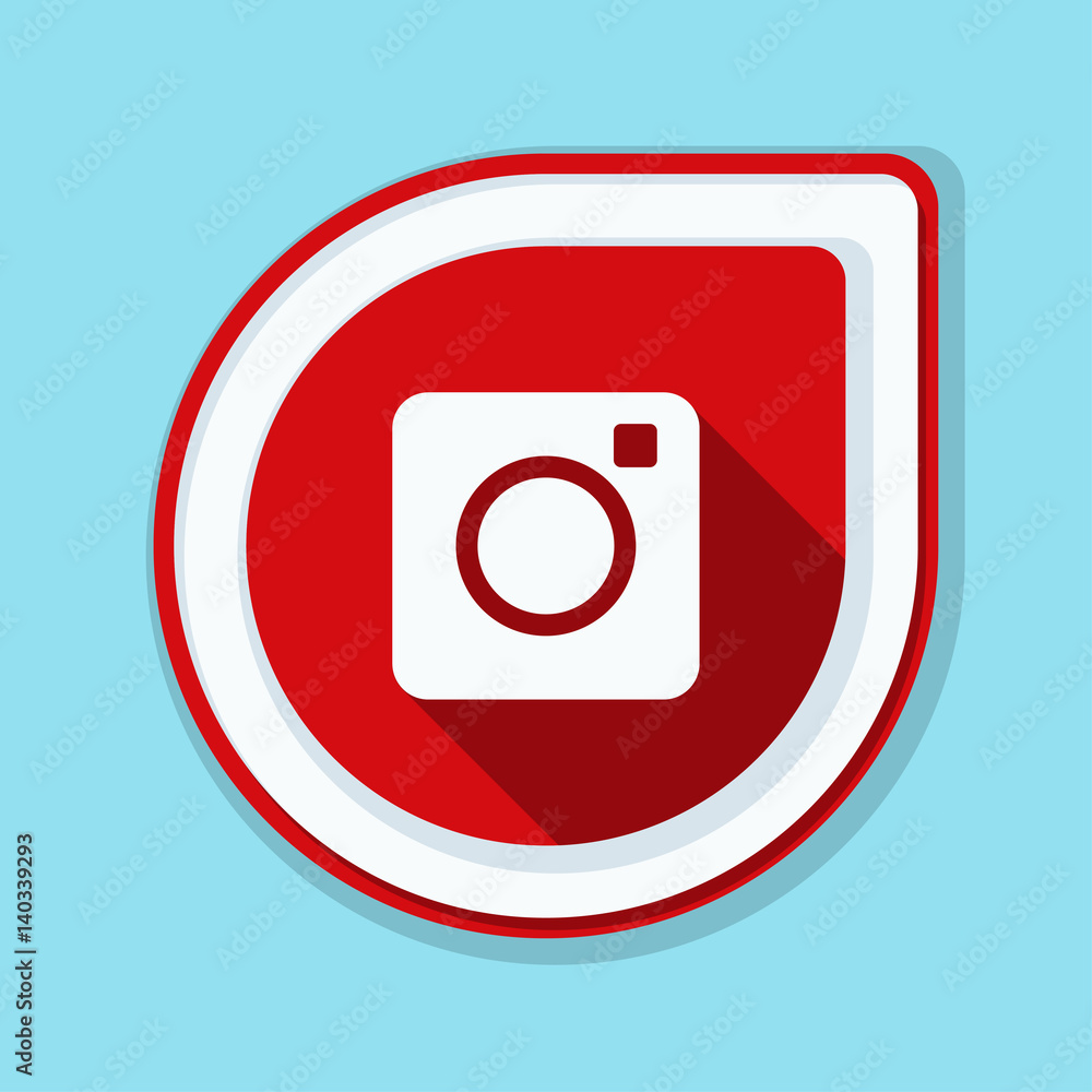 Photo Camera button illustration
