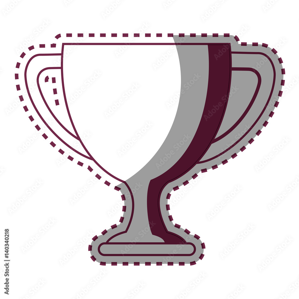 trophy cup award isolated icon vector illustration design trophy cup award isolated icon vector illustration design