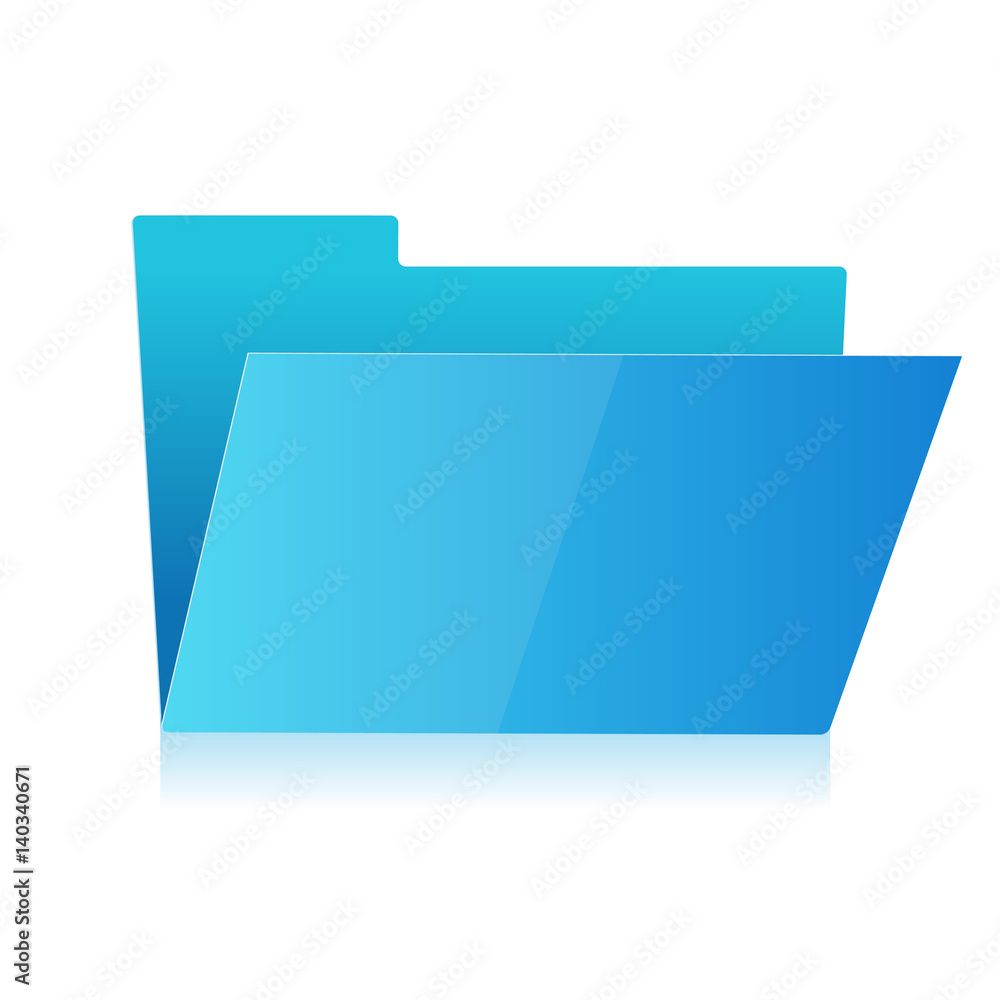folder for papers. vector illustration folder for papers. vector illustration