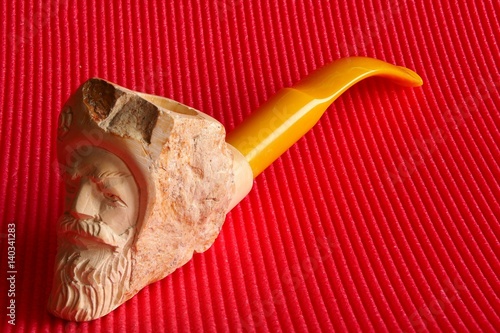 Quadro em tela meerschaum pipe