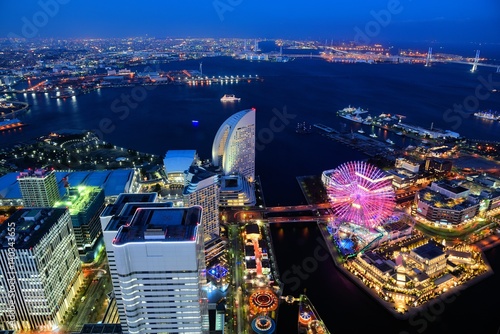 みなとみらい　夜景