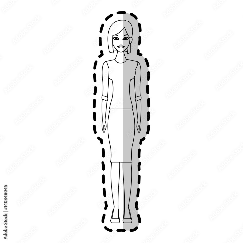 young pretty woman icon image vector illustration design young pretty woman icon image vector illustration design