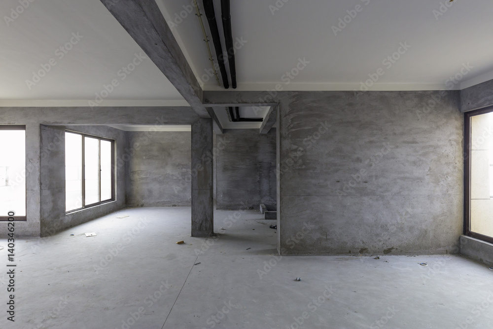 interior of new blank apartment