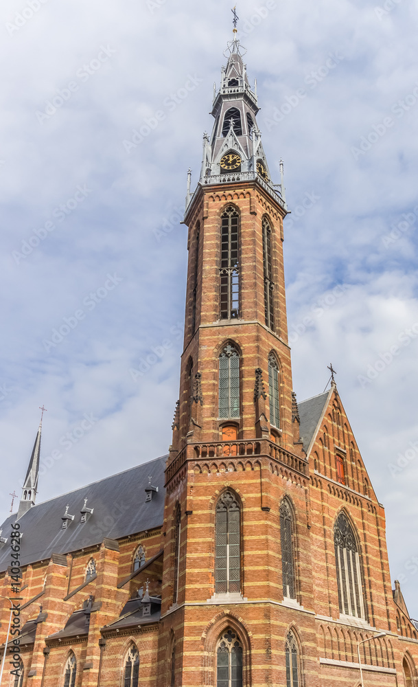 St Jozef cathedral in the hstorical center of Groningen