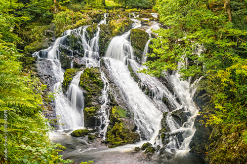 Swallow Falls in Snowdonia National Park