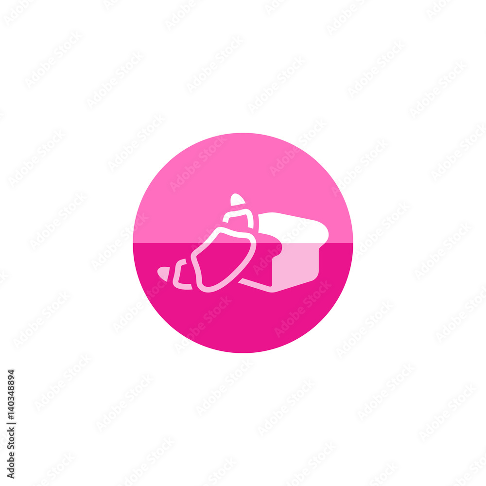 Fototapeta premium Circle icon - Bakery