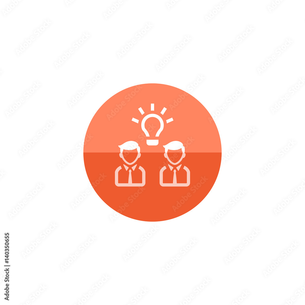 Circle icon - Teamwork Circle icon - Teamwork