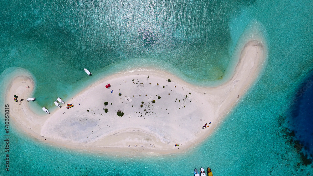 Fototapeta premium Maldives aerial view