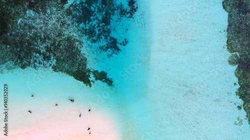 Maldives aerial view