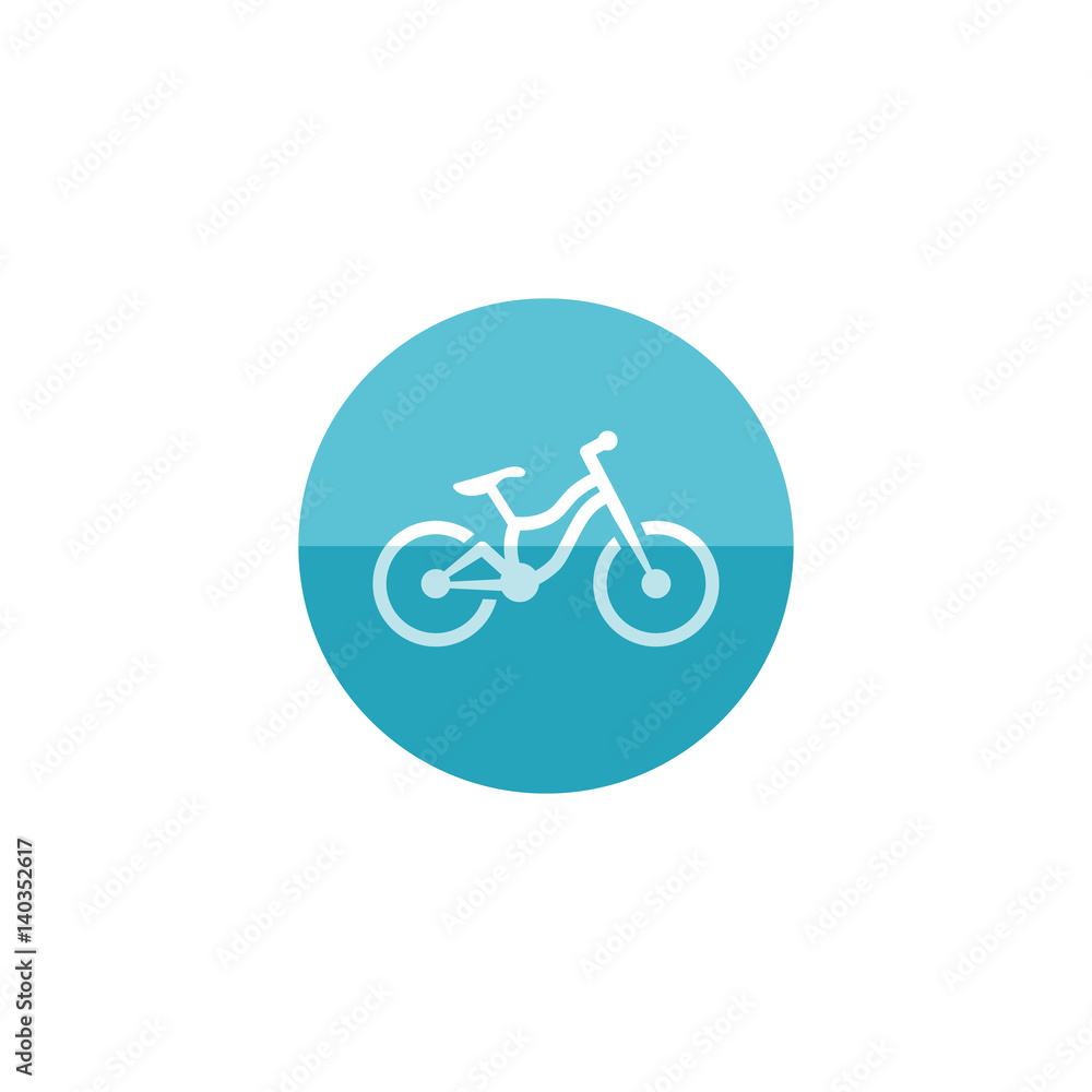 Circle icon - Mountain bike Circle icon - Mountain bike