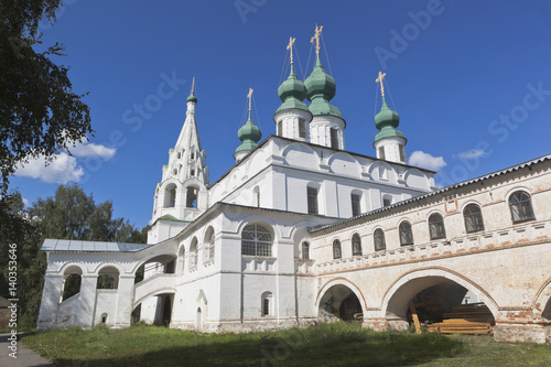 Temple of Archangel Michael in St. Michael the Archangel monastery in the city of Veliky Ustyug in Vologda region, Russia © muhor