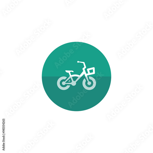 Circle icon - Kids bicycle