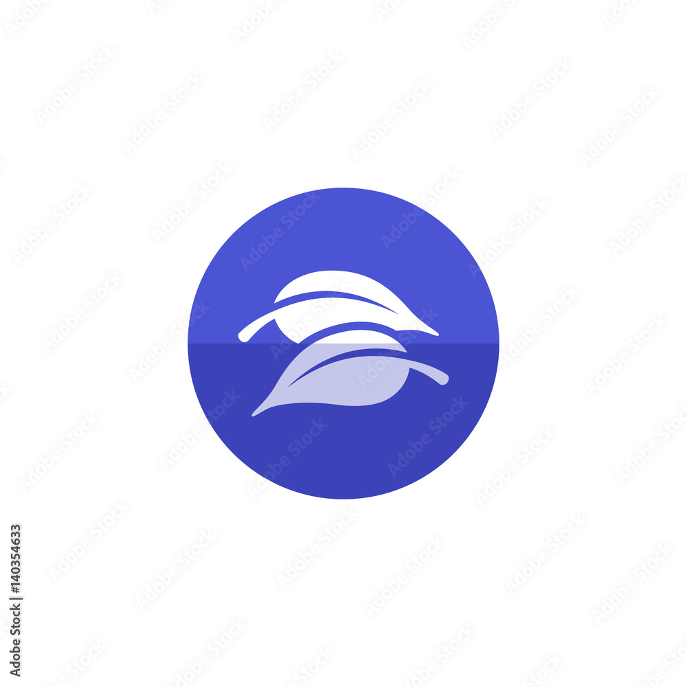 Circle icon - Leaves Circle icon - Leaves