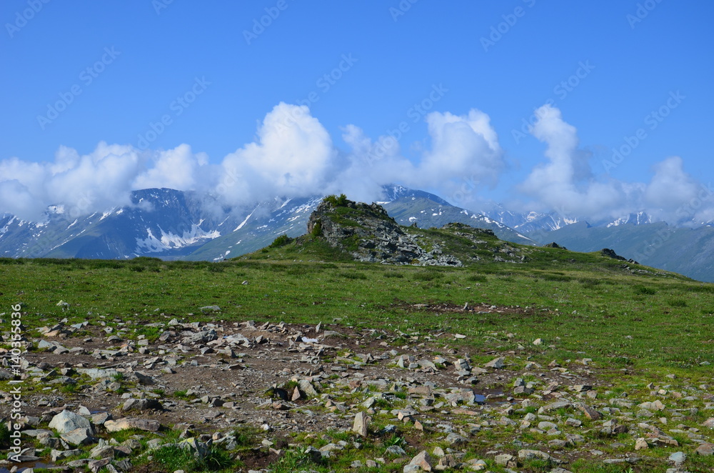 Fototapeta premium Travel to Altay Mountains