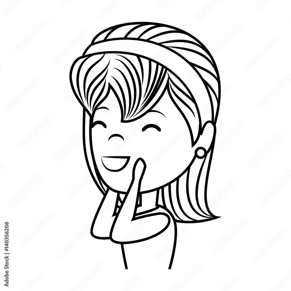 beautiful woman avatar character vector illustration design beautiful woman avatar character vector illustration design