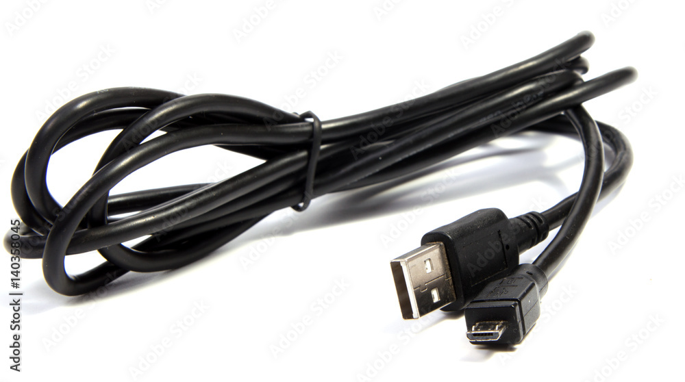 charger for mobile phone isolated on white background charger for mobile phone isolated on white background