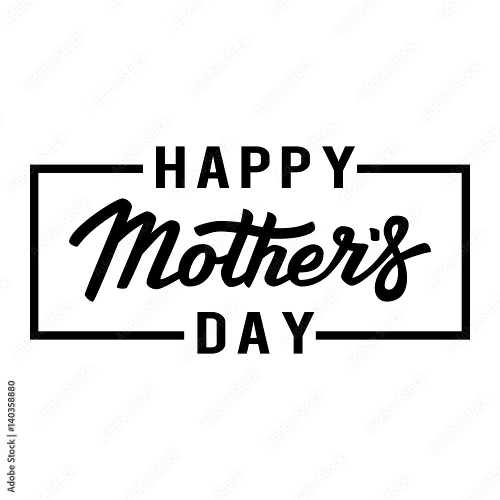 Mother's day card or banner. Mother's day card or banner.