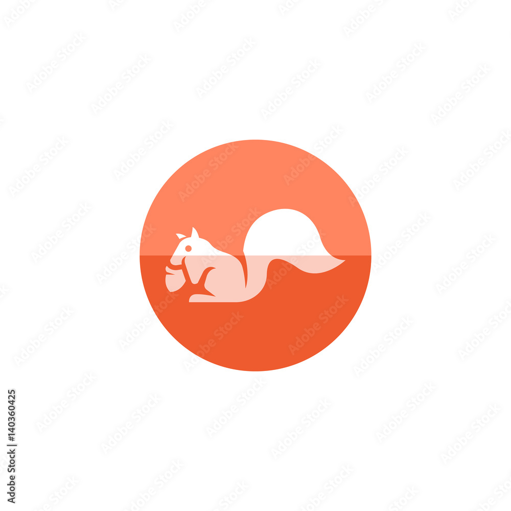 Circle icon - Squirrel