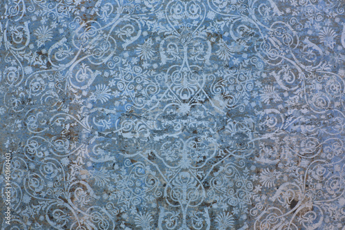 Tile, vintage weathered pattern © serikbaib