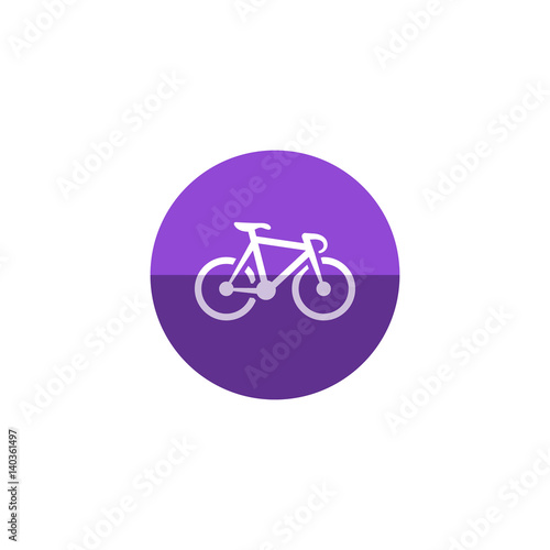 Circle icon - Track bicycle