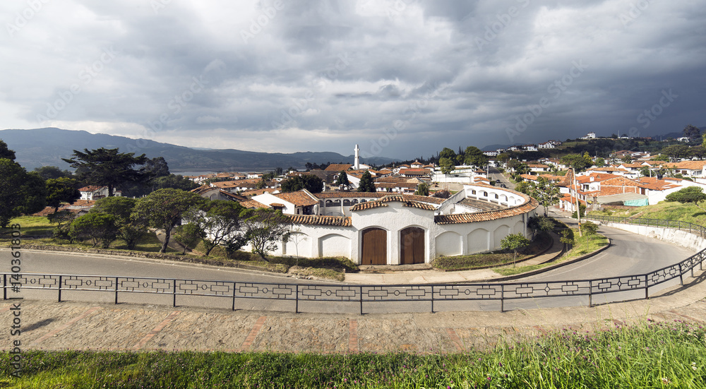 el dorado colombian town general view