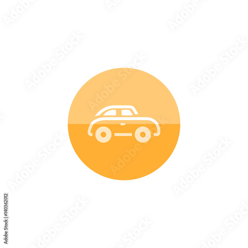 Circle icon - Vintage car