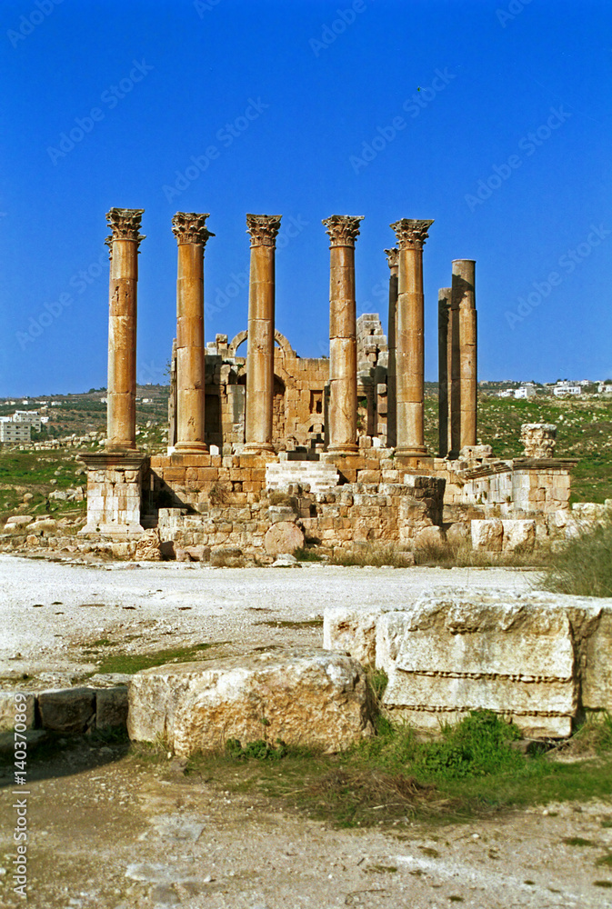 Roman ruins of Gerasa, Jerash, Jordan