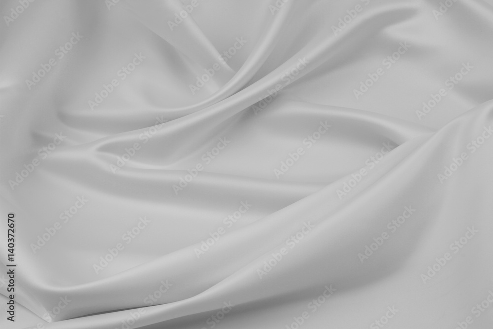 Fototapeta premium White silk