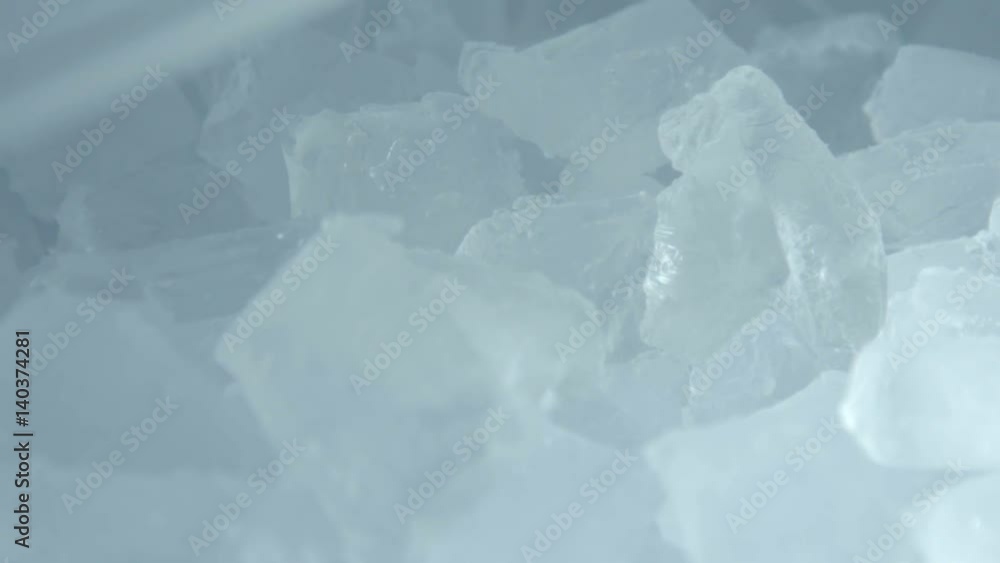 Ice in slow motion Ice in slow motion