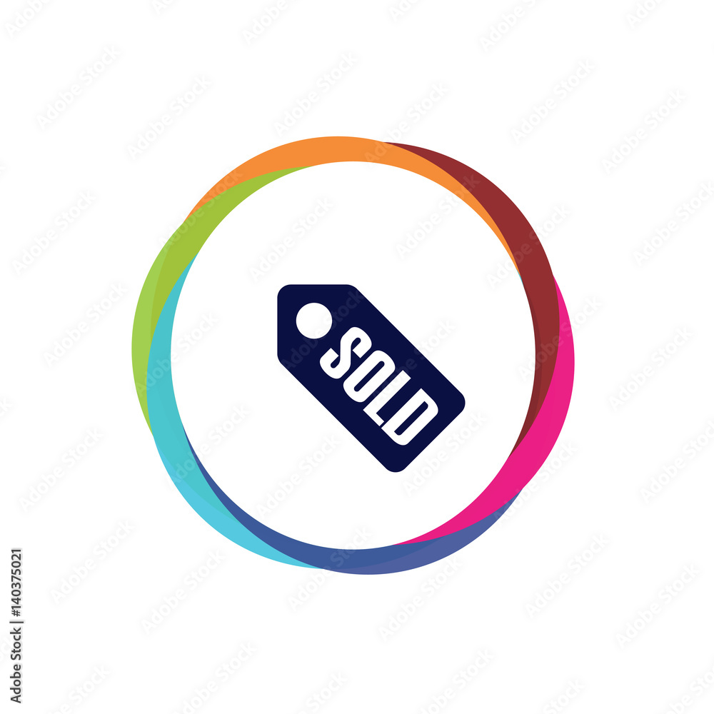 Abstract Multicolor App Button Abstract Multicolor App Button