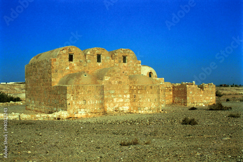 Qusayr Amra, medieval caravanseray, Jordan photo