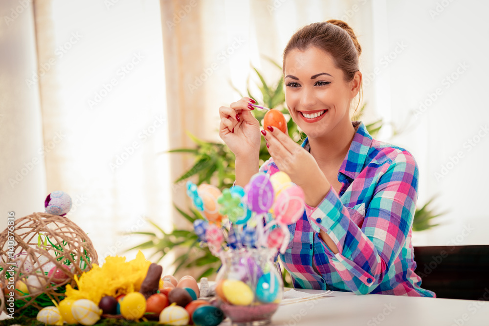 Painting Easter Eggs Painting Easter Eggs