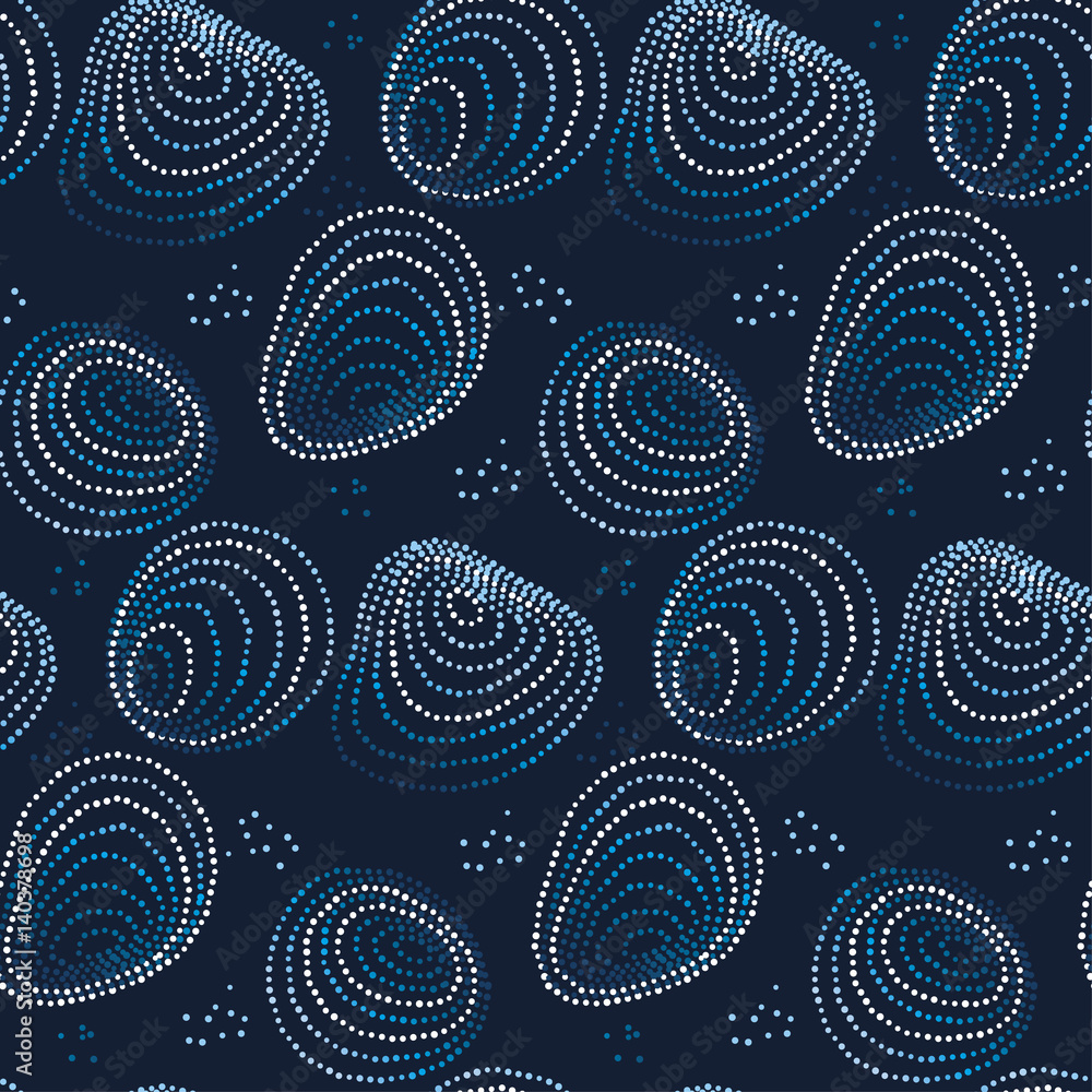 Seamless pattern design for wrapping paper, wallpaper, fabric