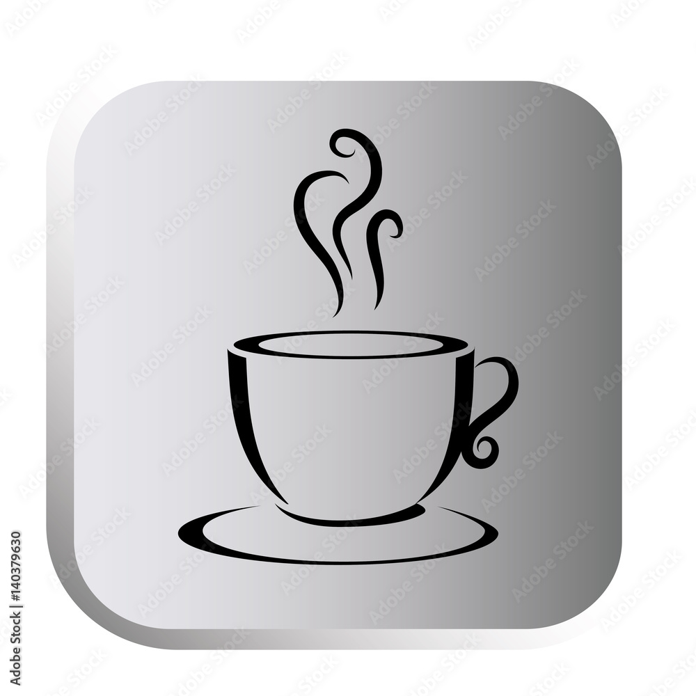 Obraz premium delicious coffee cup icon vector illustration design