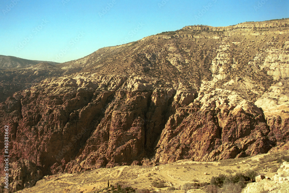 Fototapeta premium Wadi Dana, Jordan
