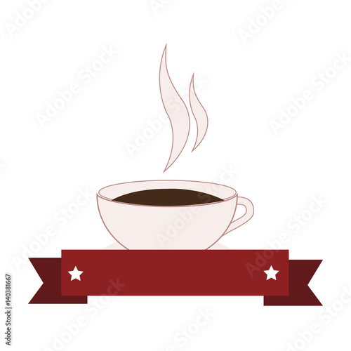 delicious coffee cup icon vector illustration design