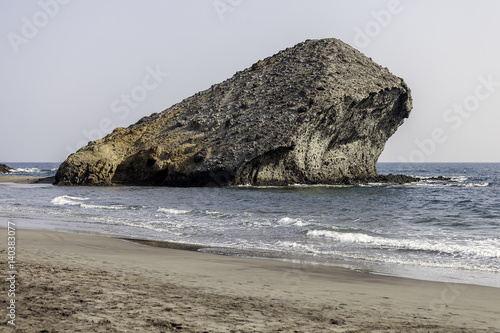 Nature reserve of the end of Gata-Nijar, Alería, Andalusia. Spain
