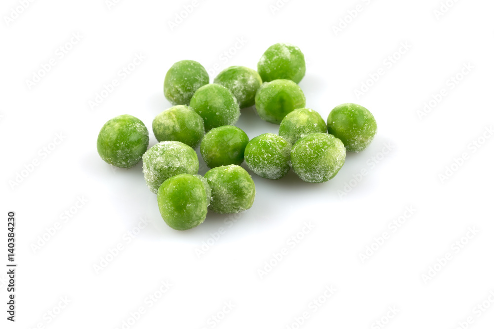 Green frozen peas Green frozen peas