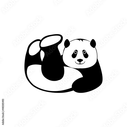 Fototapeta Naklejka Na Ścianę i Meble -  Panda vector illustration 
