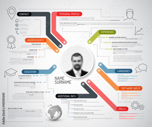 Original creative cv / resume template
