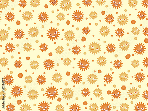 Wallpaper Mural パターン　ばい菌　細菌　ホコリ Torontodigital.ca