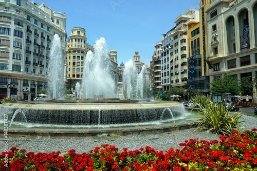Square in Valencia