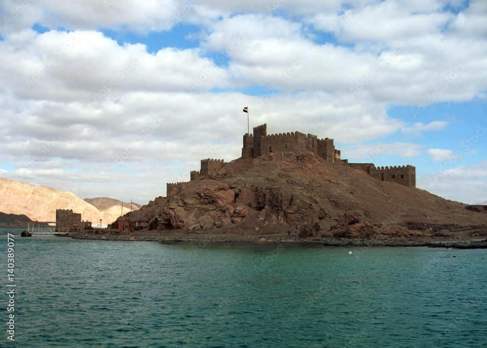 Saladin's fort, Pharaoh's Island, Egypt