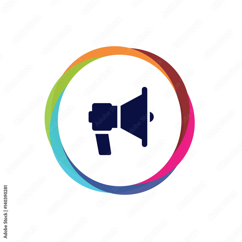 Abstract Multicolor App Button Abstract Multicolor App Button