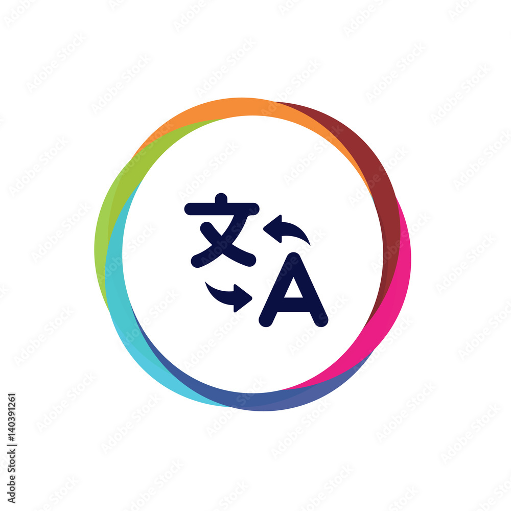Abstract Multicolor App Button Abstract Multicolor App Button