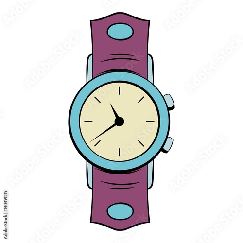 Watch icon cartoon