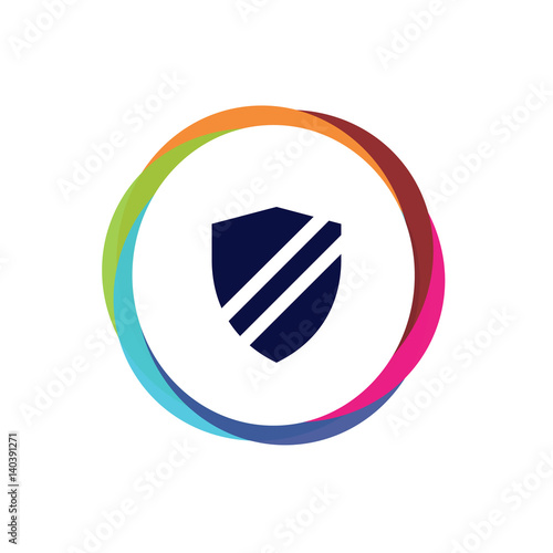 Abstract  Multicolor  App  Button