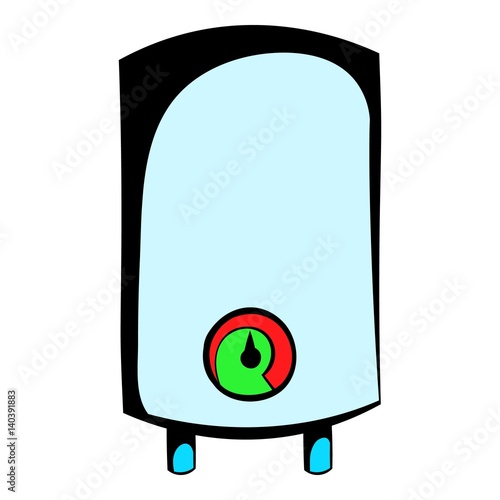 Boiler icon cartoon